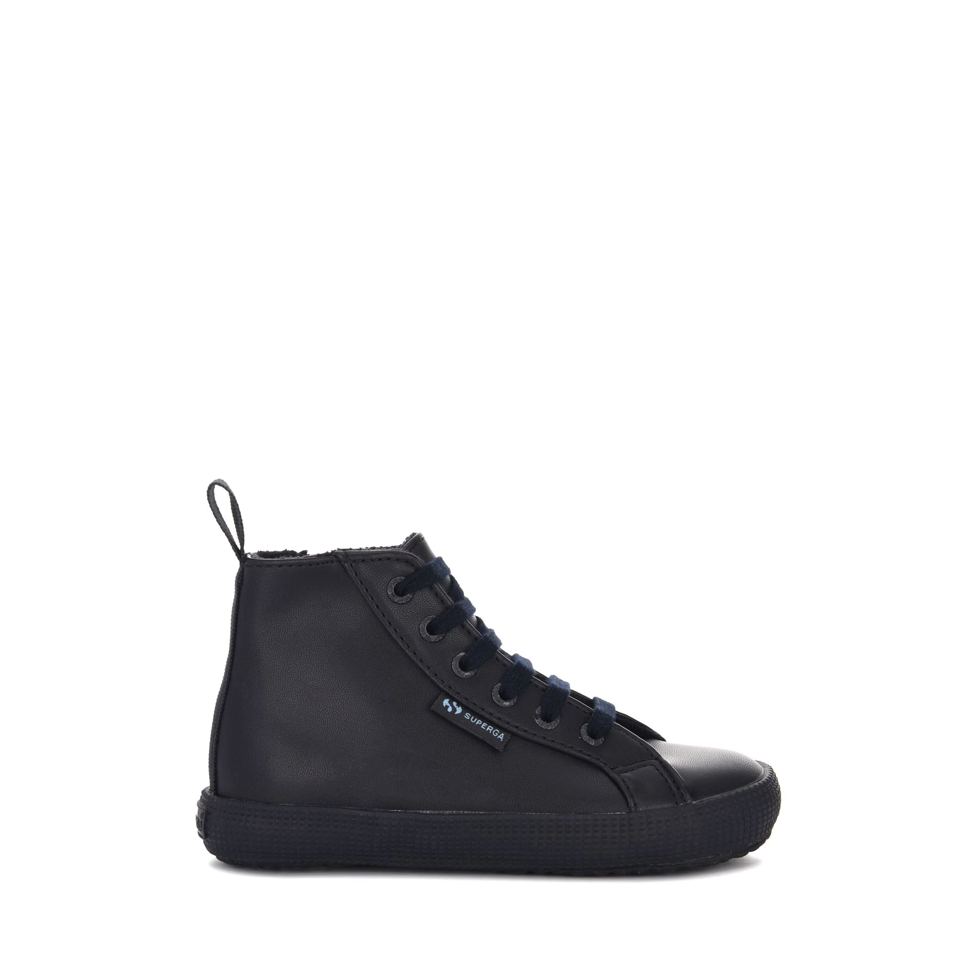 2795 KIDS SYNTHETIC MATERIAL - Le Superga - Mid Cut - Kid unisex - TOTAL BLUE NAVY