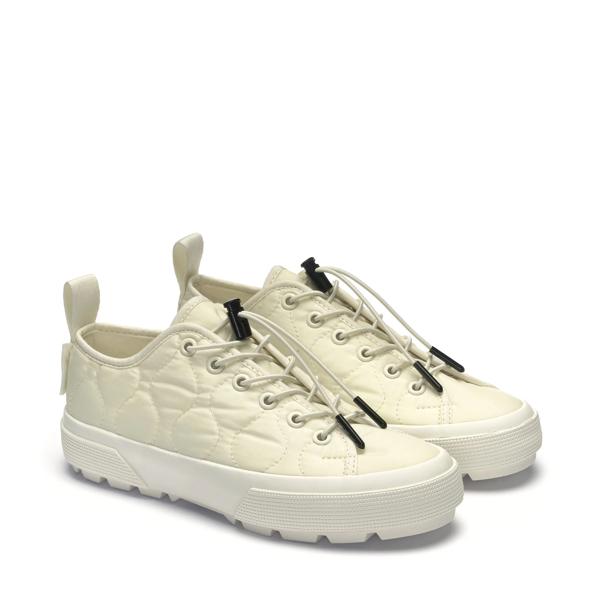 2625 TANK QUILTED NYLON - Sneakers - Low Cut - Woman - BEIGE NATURAL-F AVORIO