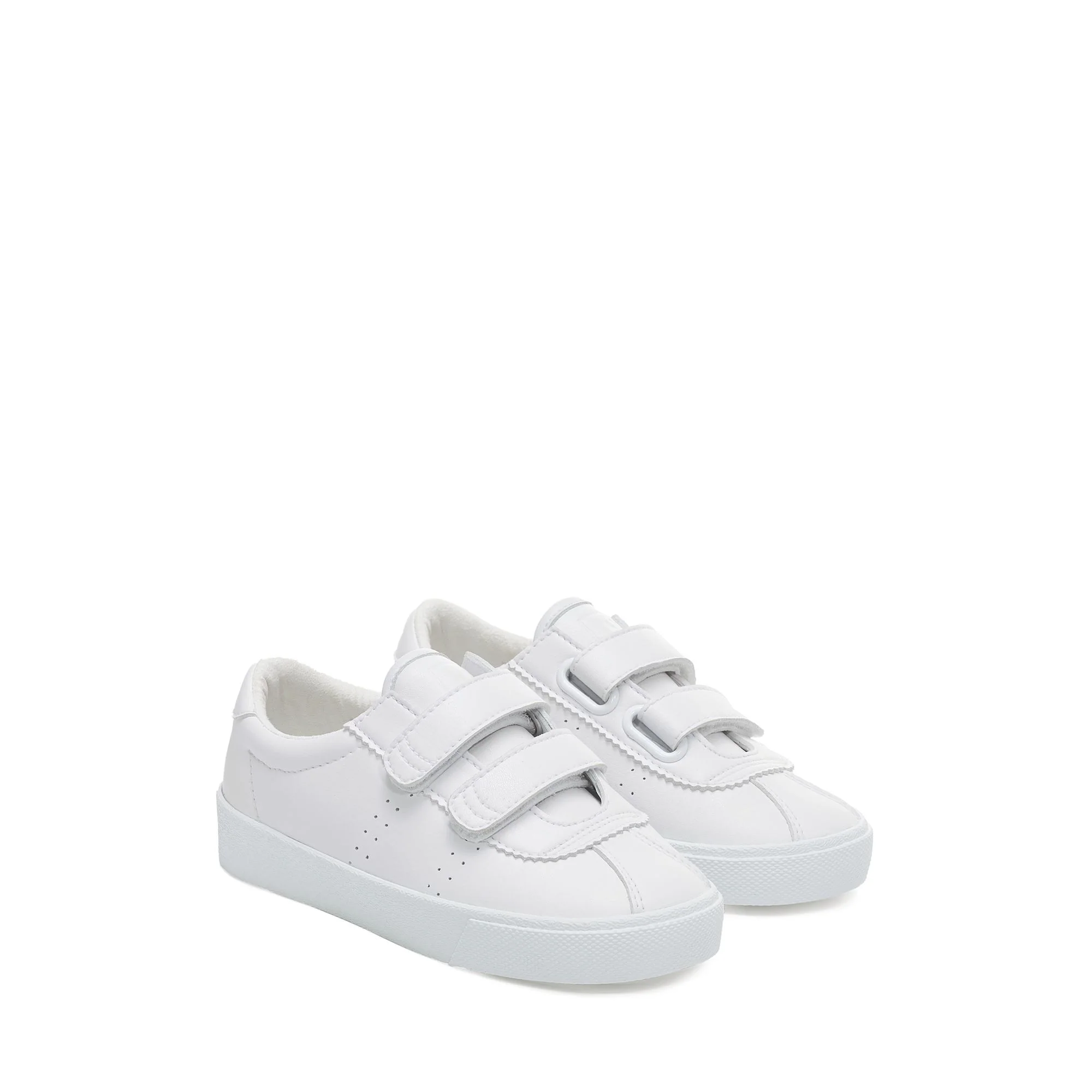 2843 KIDS CLUB S STRAPS VEGAN MATERIAL - Sneakers - Low Cut - Kid unisex - TOTAL WHITE