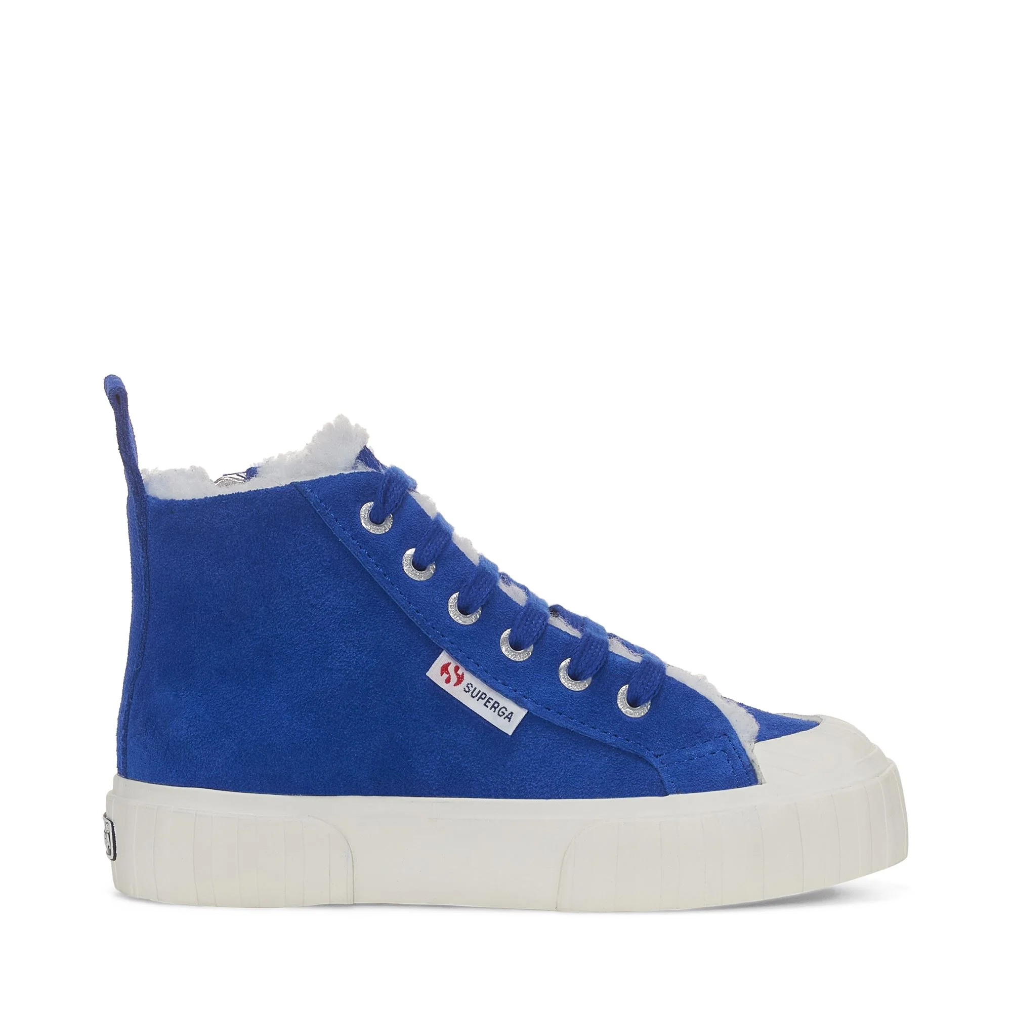 2696 KIDS STRIPE SUEDE - Sneakers - Mid Cut - Kid unisex - BLUE ROYAL-FAVORIO