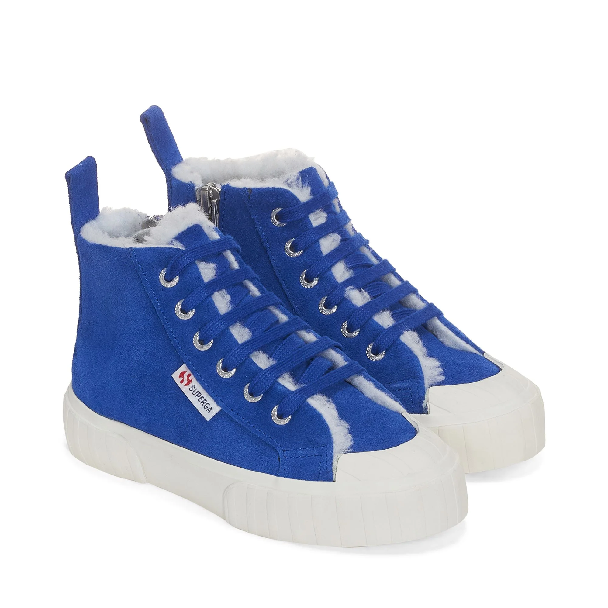 2696 KIDS STRIPE SUEDE - Sneakers - Mid Cut - Kid unisex - BLUE ROYAL-FAVORIO