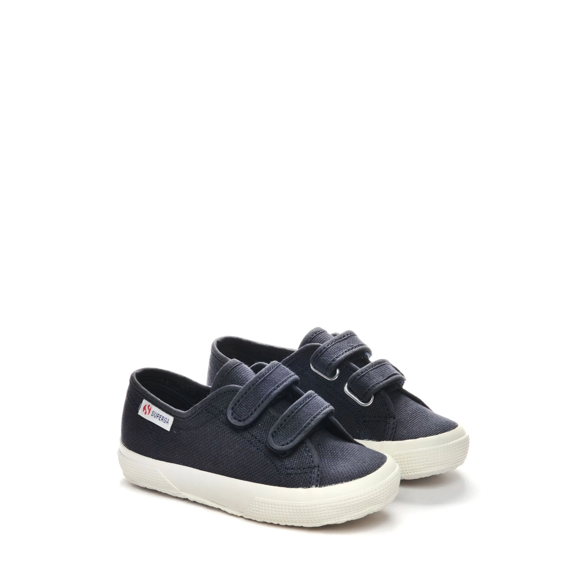 2725 STRAPS KIDS - Le Superga - Sneaker - Kid unisex - BLUE GREY DK-AVORIO NUDE