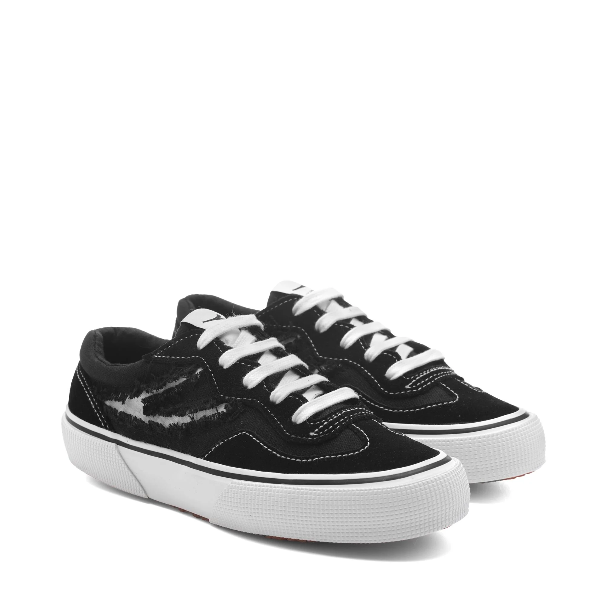 2941 REVOLLEY RIPPED SWALLOW TAIL - Sneakers - Low Cut - Woman - BLACK-WHITE AVORIO