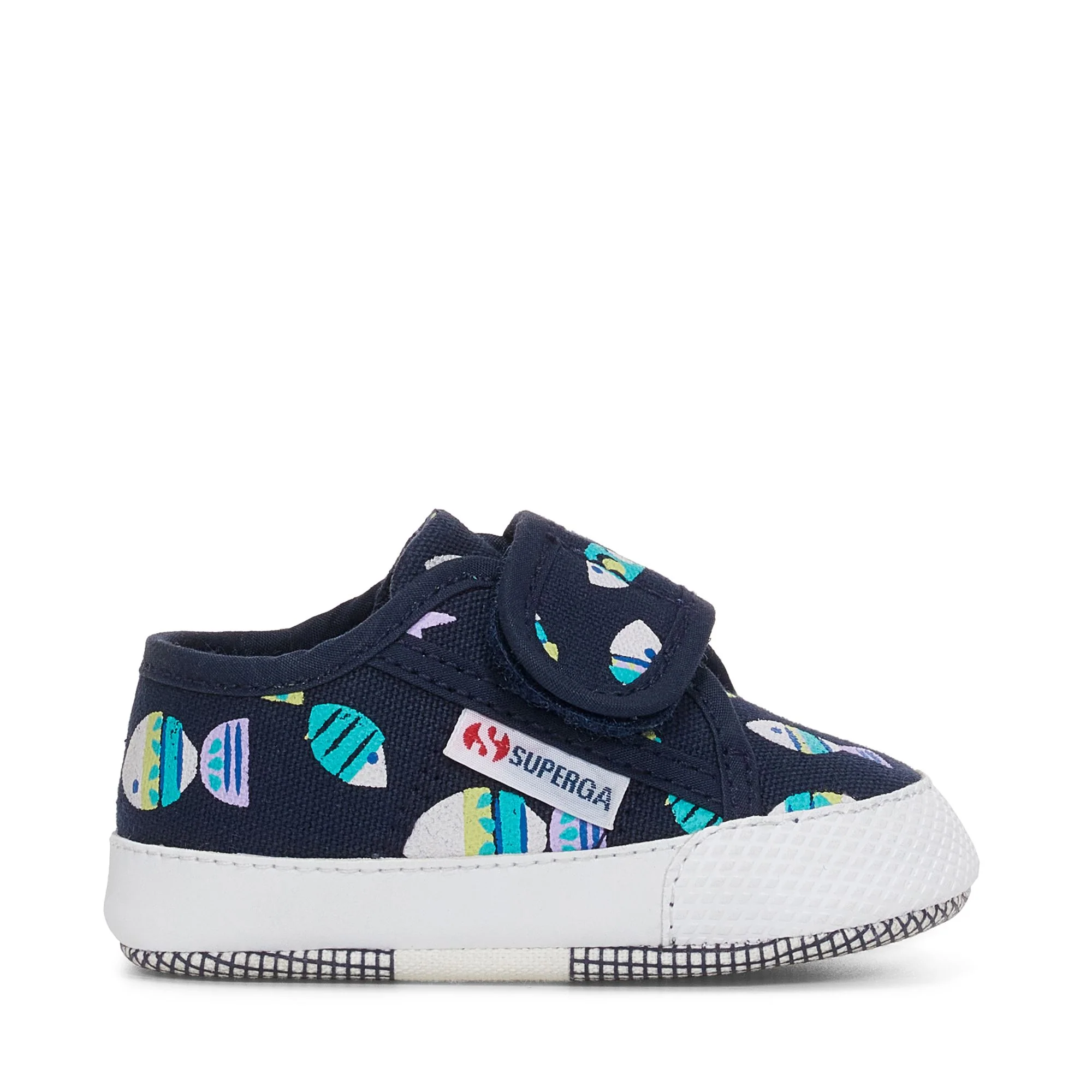 4006 BABY STRAP CANDY FISH - Sneakers - Low Cut - Boy - BLUE NAVY CANDY FISH