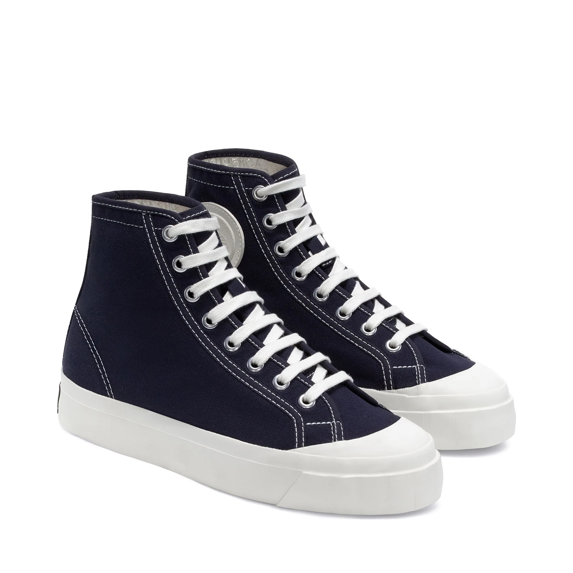 3192 CAMPIONATO BASKET - Le Superga - Mid Cut - Unisex - BLUE GREY DK-FAVORIO