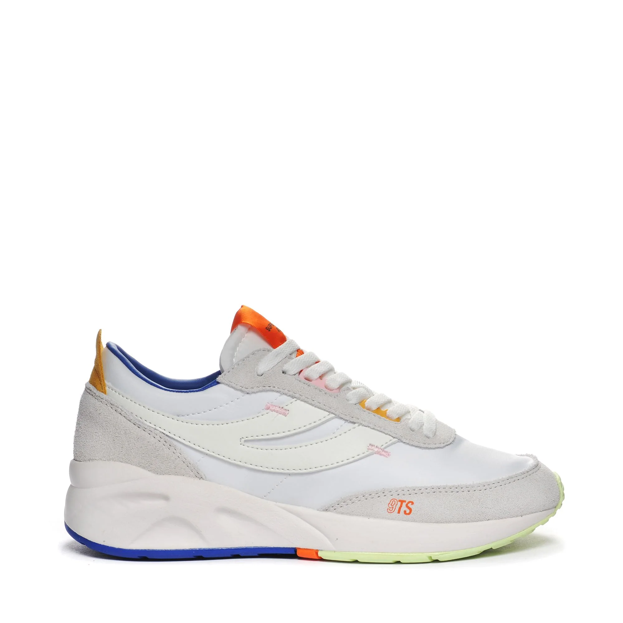 4089 TRAINING 9TS SLIM MULTICOLOR - Sneakers - Low Cut - Unisex - WHITE-MULTICOLOR-SURF THE WEB