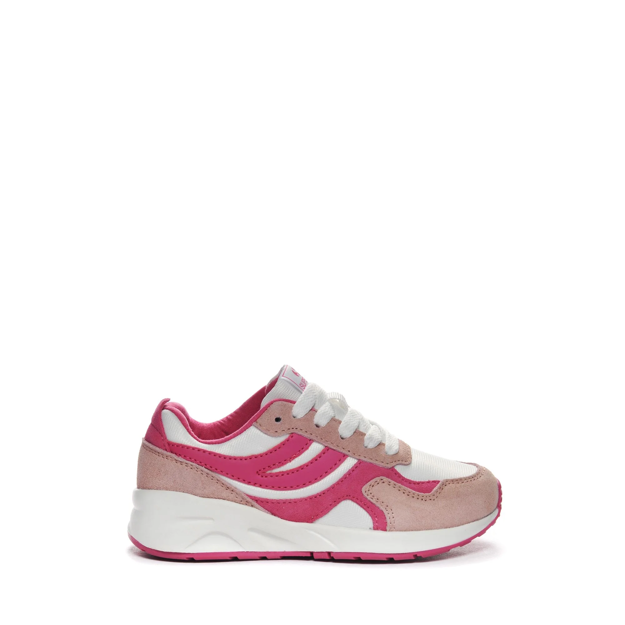 4073 KIDS TRAINING POLY SUEDE - Sneakers - Low Cut - Kid unisex - PINK VEILED-WHITE-NEON PINK