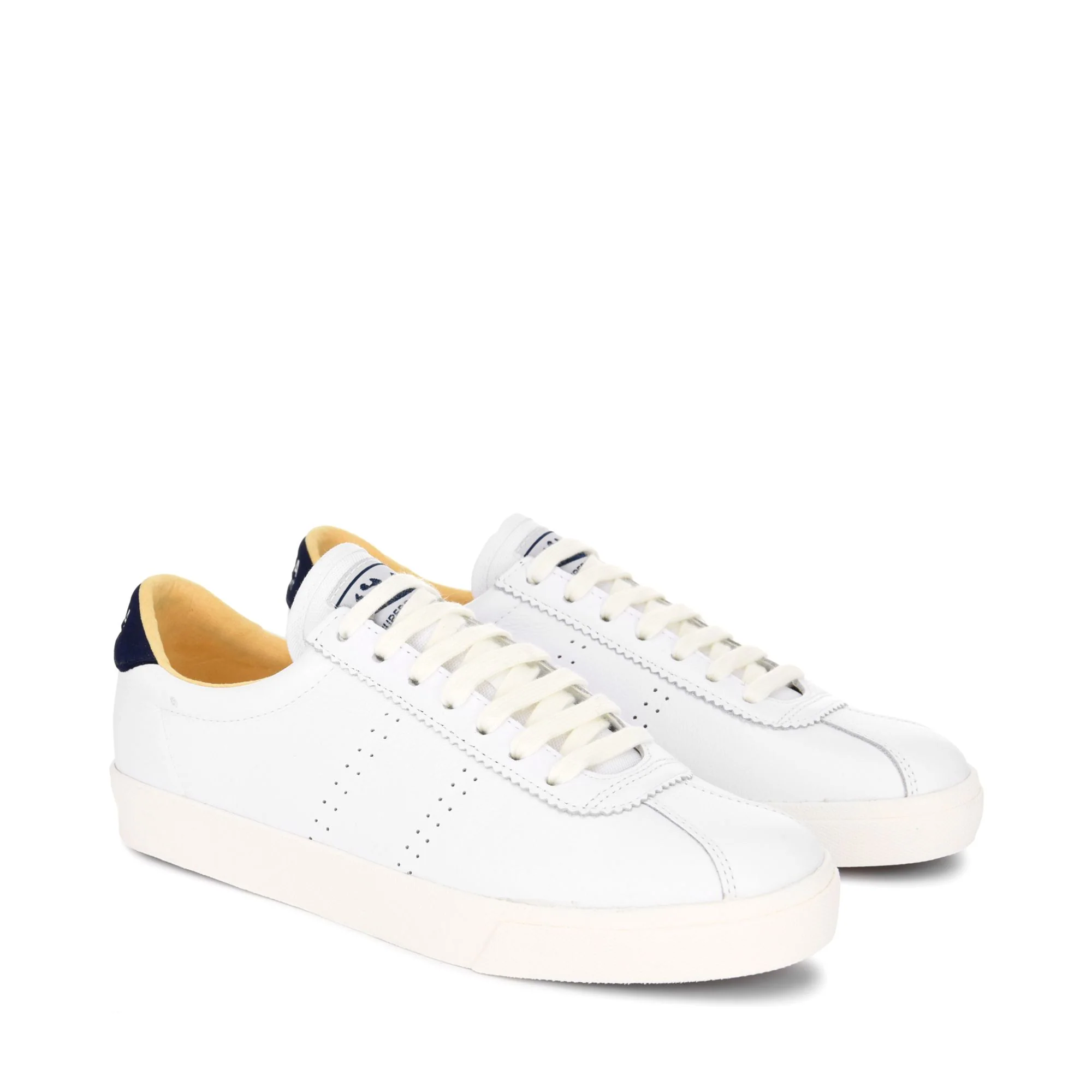 2843 CLUB S COMFORT LEATHER - Sneakers - Low Cut - Unisex - BLUE NAVY-BEIGE GOME