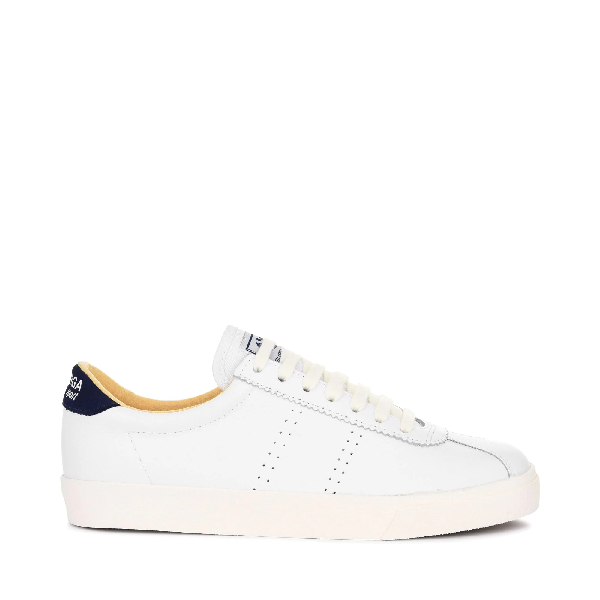 2843 CLUB S COMFORT LEATHER - Sneakers - Low Cut - Unisex - BLUE NAVY-BEIGE GOME