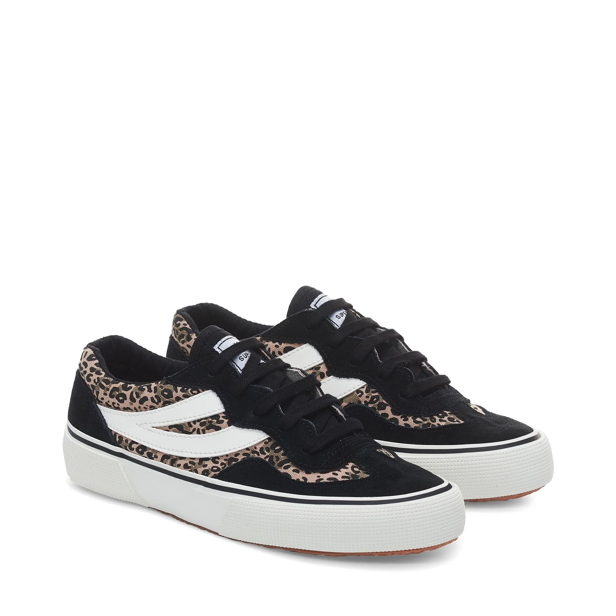 2941 REVOLLEY MICROLEOPARD - Sneakers - Low Cut - Woman - BLACK-MICRO LEOPARD