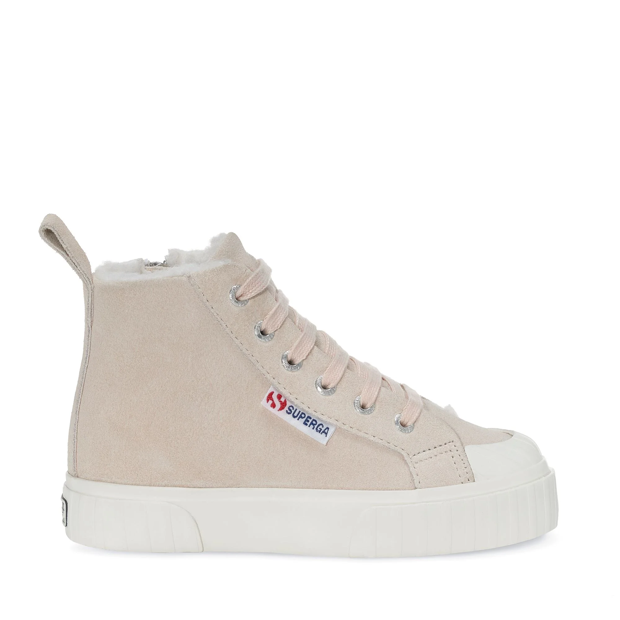 2696 KIDS STRIPE SUEDE - Sneakers - Mid Cut - Kid unisex - PINK ALMOND-FAVORIO