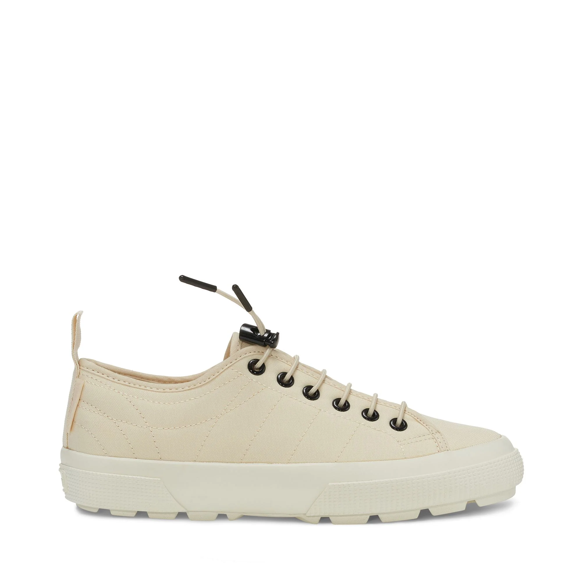 2625 TANK NYLON TREK - Le Superga - Low Cut - Woman - BEIGE LT EGGSHELL-F AVORIO