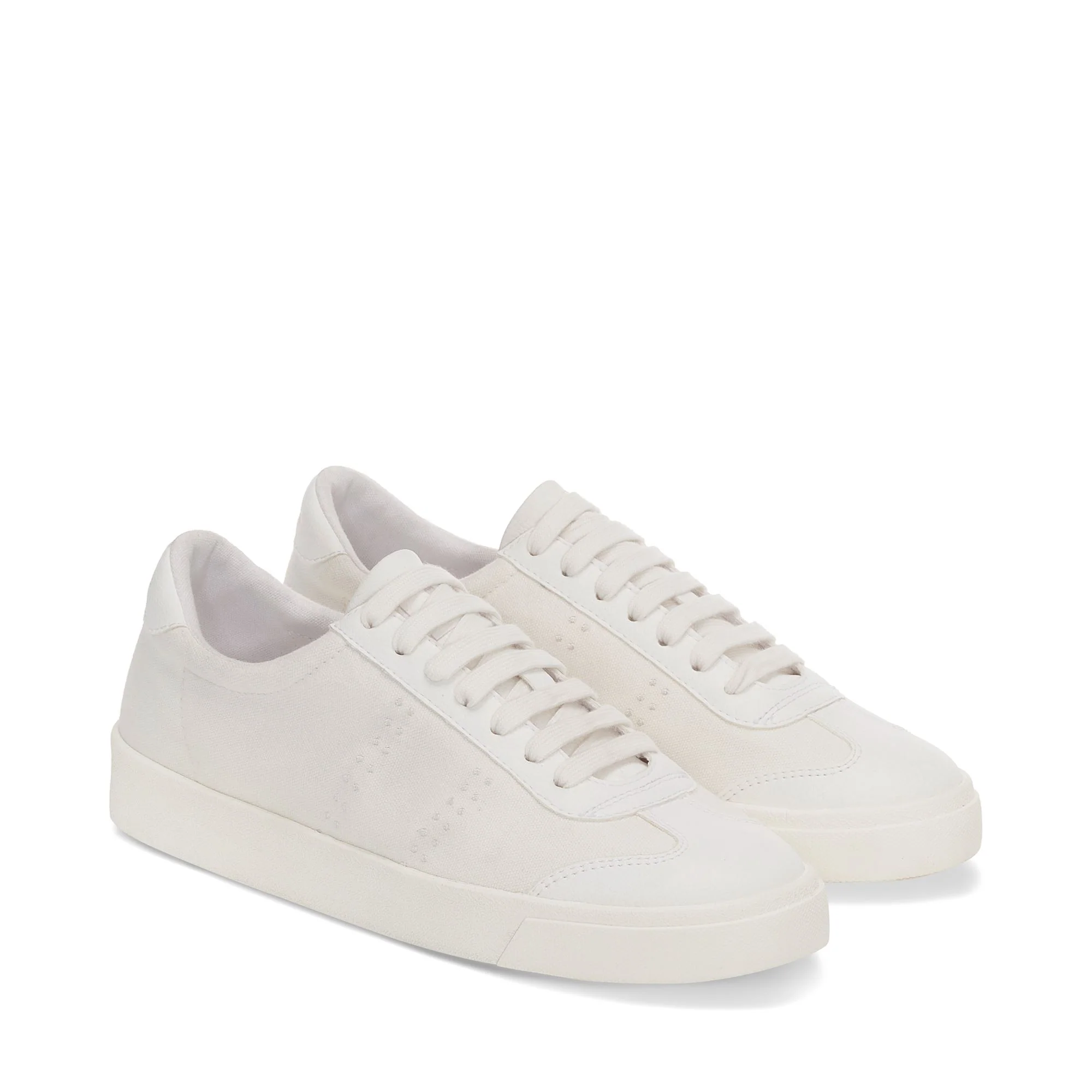 2843 CLUB S CAP CANVAS GRAPE VEGAN MATERIAL - Sneakers - Low Cut - Unisex - TOTAL WHITE AVORIO
