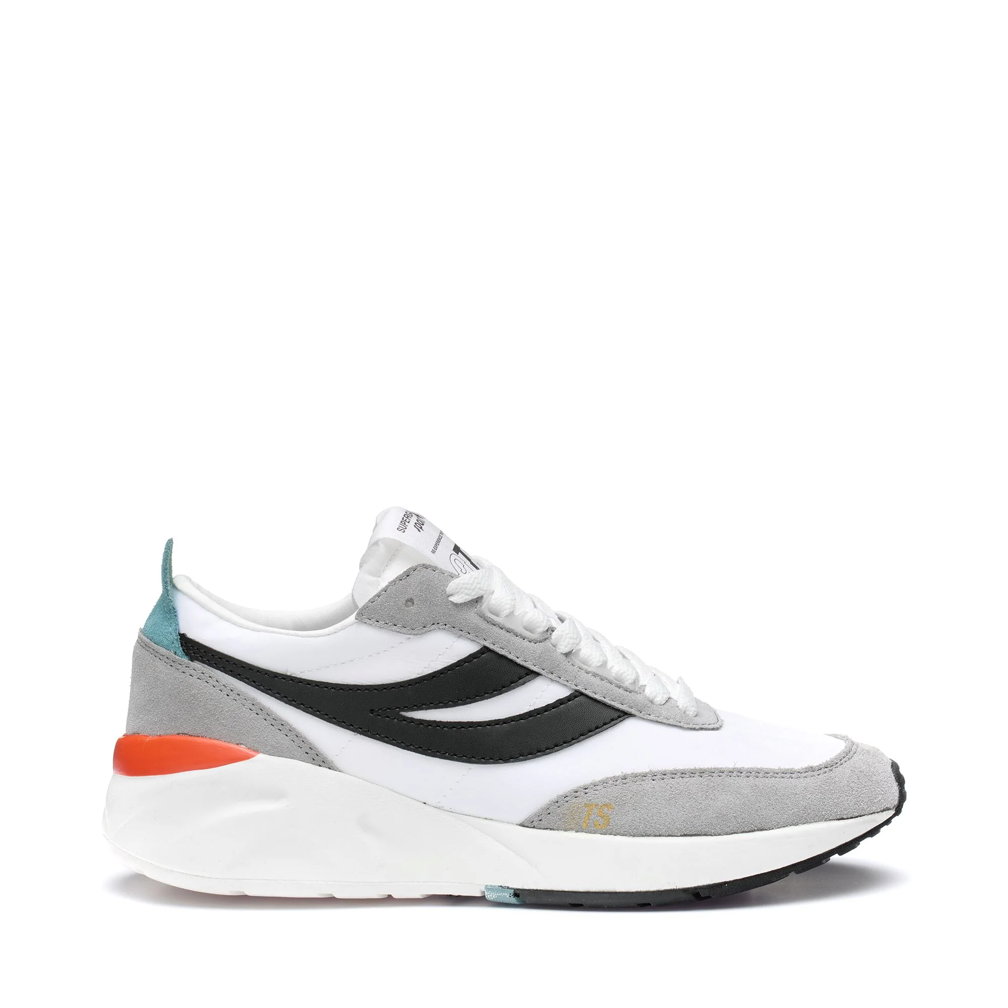 4089 TRAINING 9TS SLIM - Sneakers - Low Cut - Unisex - WHITE-TURQUOISE DUSTY-BLACK SWALLOW