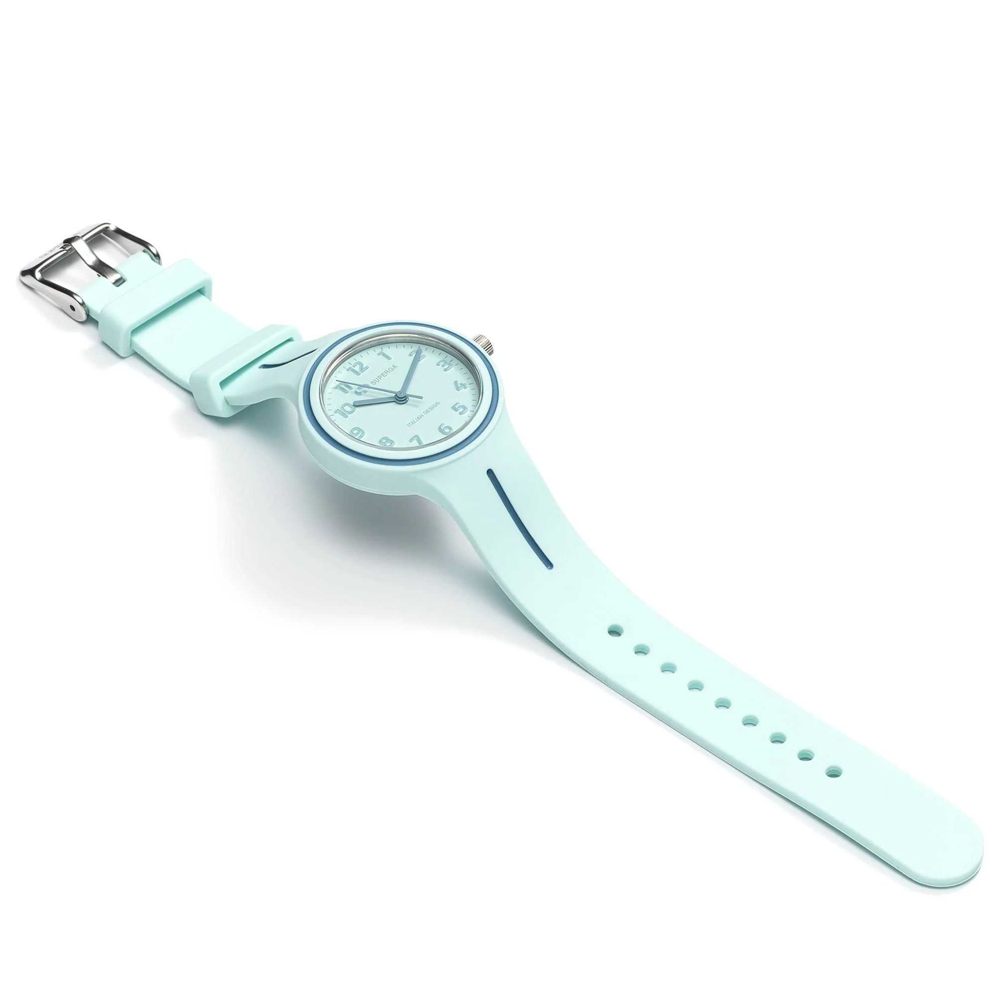 SUPERGA SMALL OLD - Analog - Wrist Watch - Kid unisex - STC066 AZURE-BLUE LT