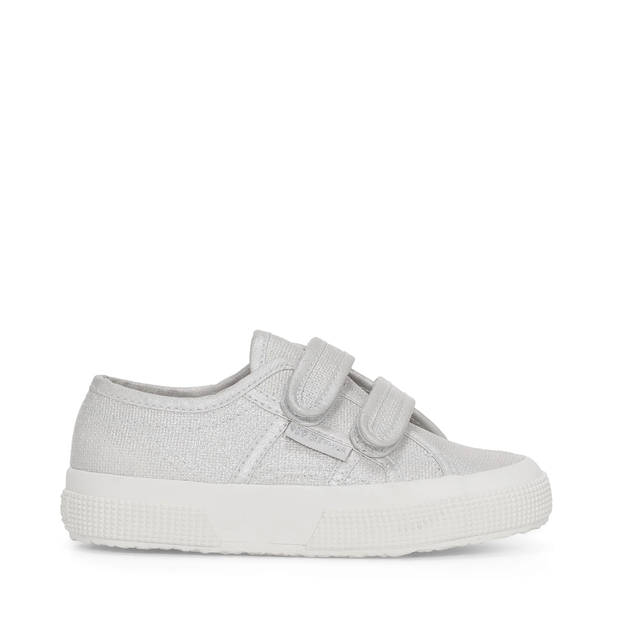 2750 KIDS STRAPS PEARL MATTE CANVAS - Le Superga - Sneaker - Girl - GREY SILVER-FAVORIO
