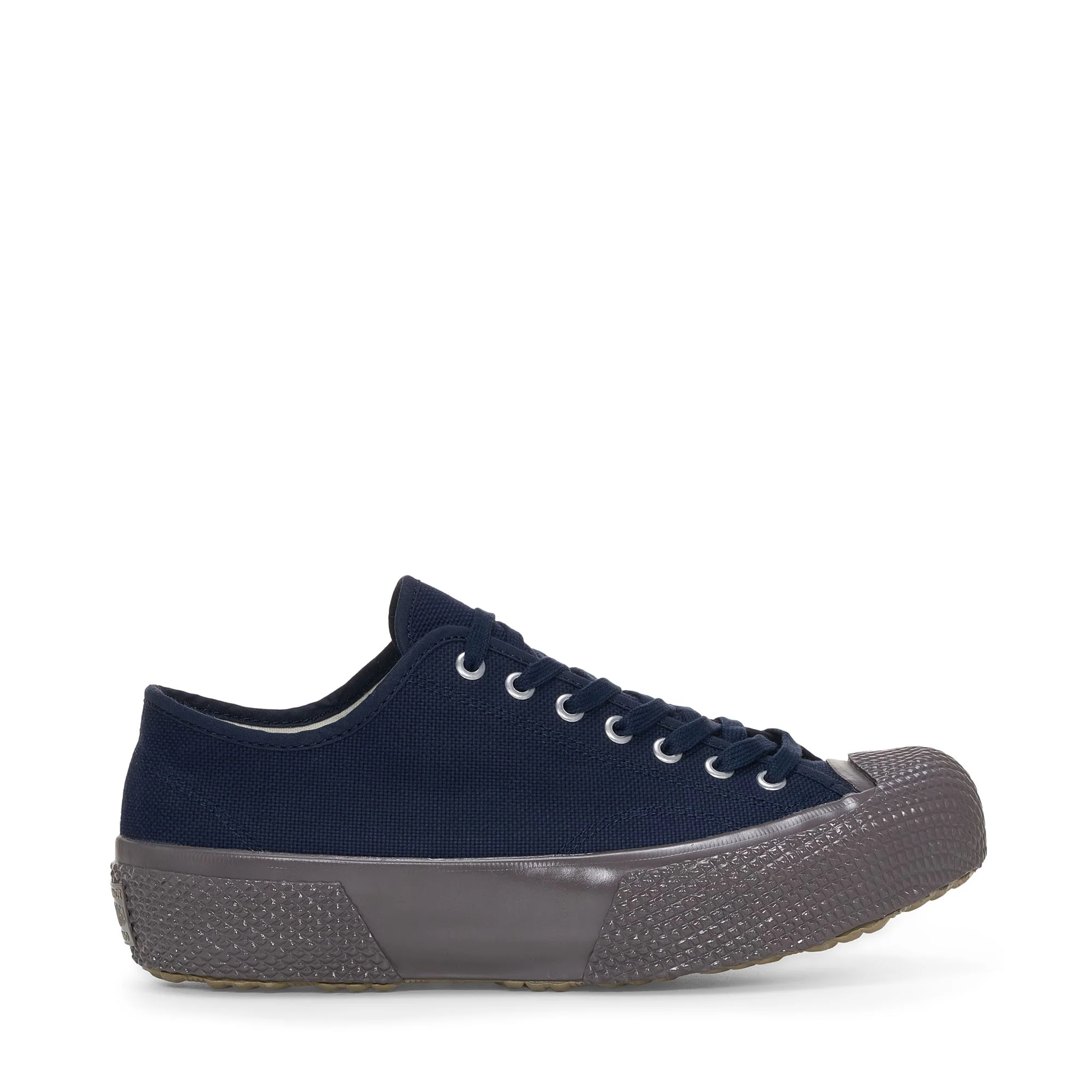2434 MIL-SPEC LOW CUT COTTON CANVAS - Le Superga - Low Cut - Unisex - NAVY MARINE-GREY