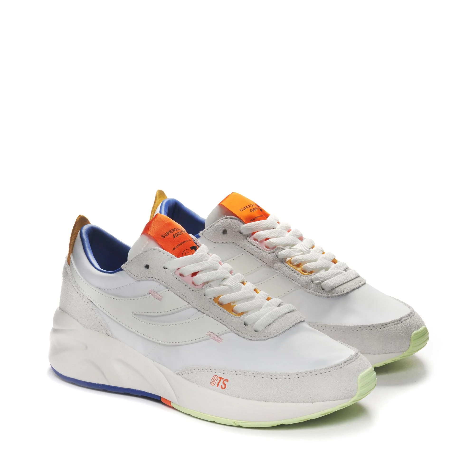 4089 TRAINING 9TS SLIM MULTICOLOR - Sneakers - Low Cut - Unisex - WHITE-MULTICOLOR-SURF THE WEB