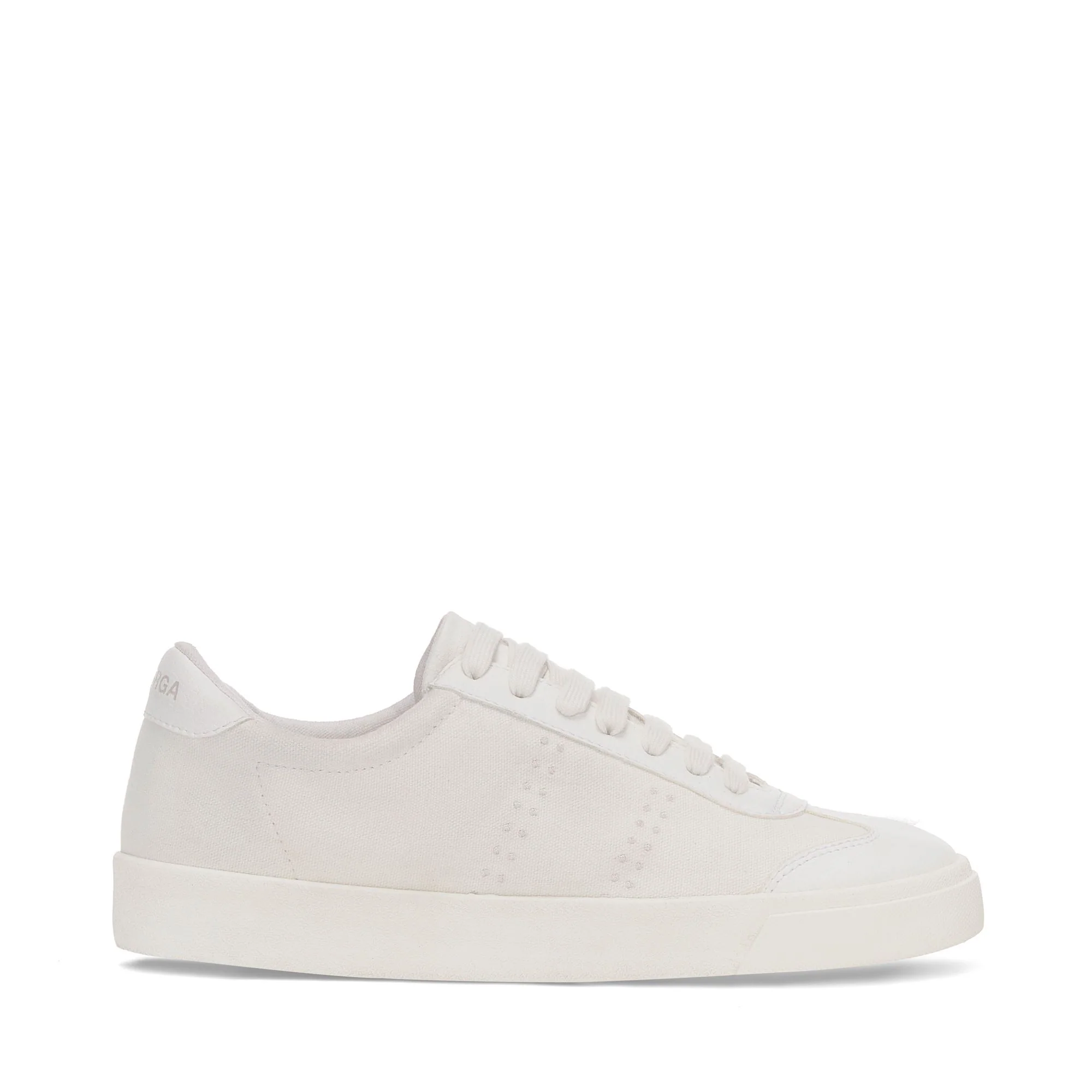 2843 CLUB S CAP CANVAS GRAPE VEGAN MATERIAL - Sneakers - Low Cut - Unisex - TOTAL WHITE AVORIO