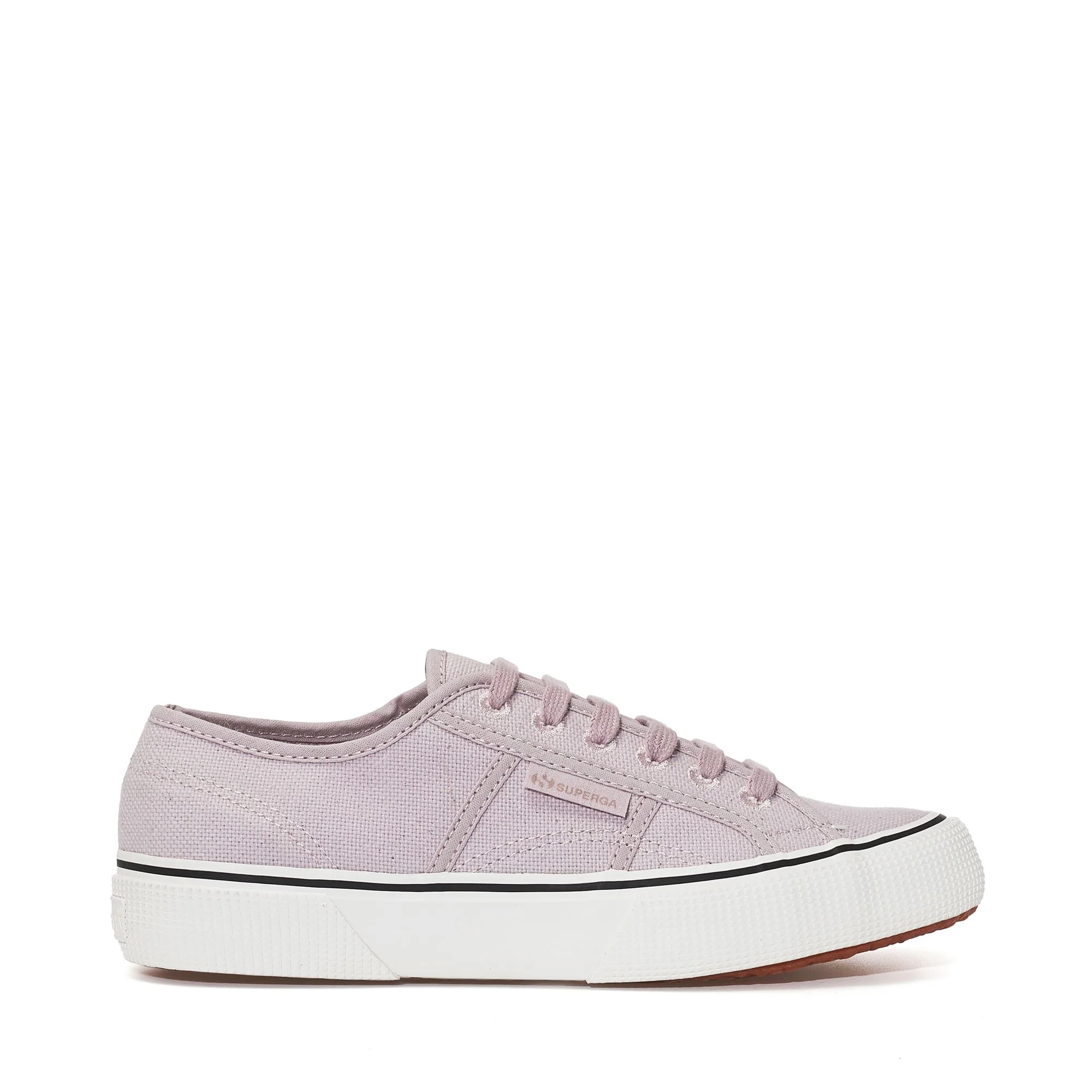 2490 BOLD ORGANIC CANVAS NATURAL DYE - Le Superga - Low Cut - Unisex - PINK MAGENTA LEAVES