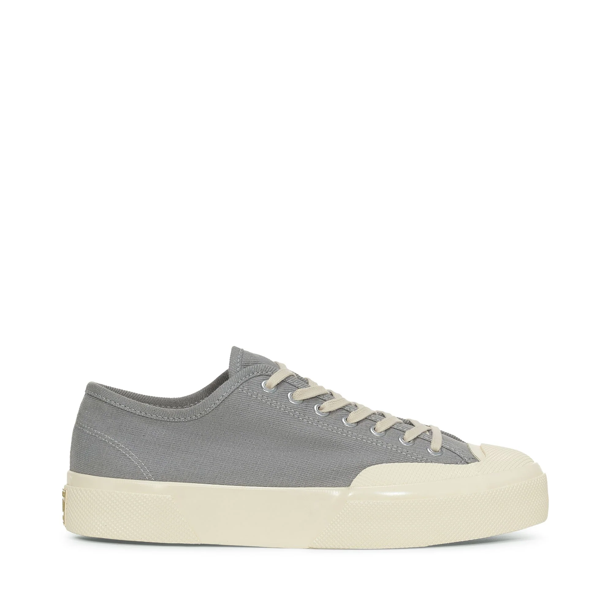 2432 WORKS LOW CUT DENIM YARN DYED - Le Superga - Low Cut - Unisex - GREY-OFF WHITE