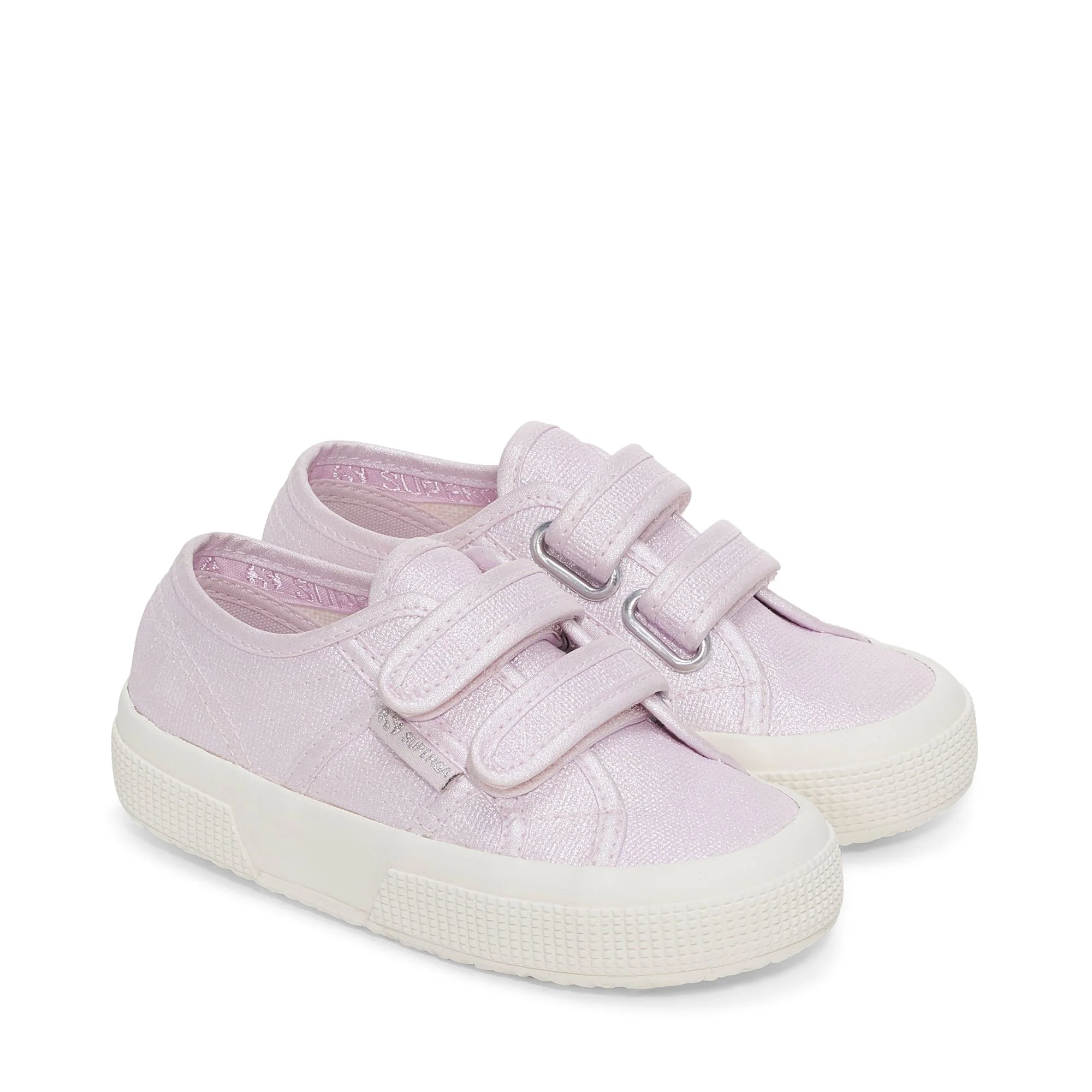 2750 KIDS STRAPS PEARL MATTE CANVAS - Le Superga - Sneaker - Girl - VIOLET LILLA-FAVORIO