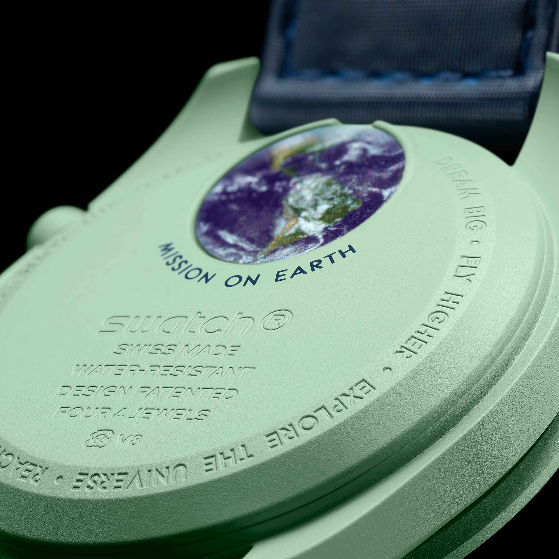 Swatch x Omega Bioceramic Moonswatch Mission to Earth - Swatch X