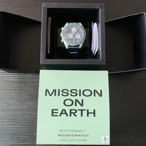 Swatch x Omega Bioceramic Moonswatch Mission to Uranus - Swatch X