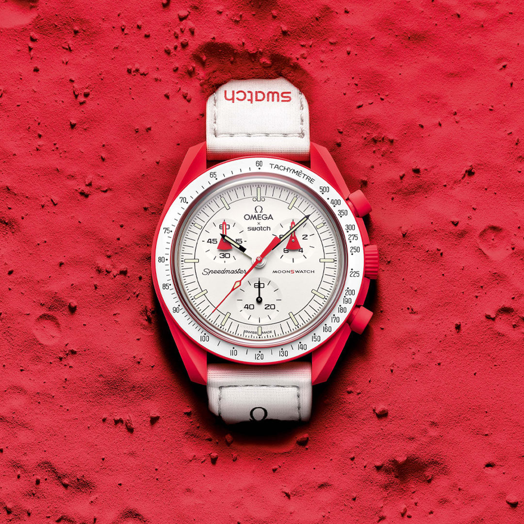 Swatch x Omega Bioceramic Moonswatch Mission to Mars - Swatch X