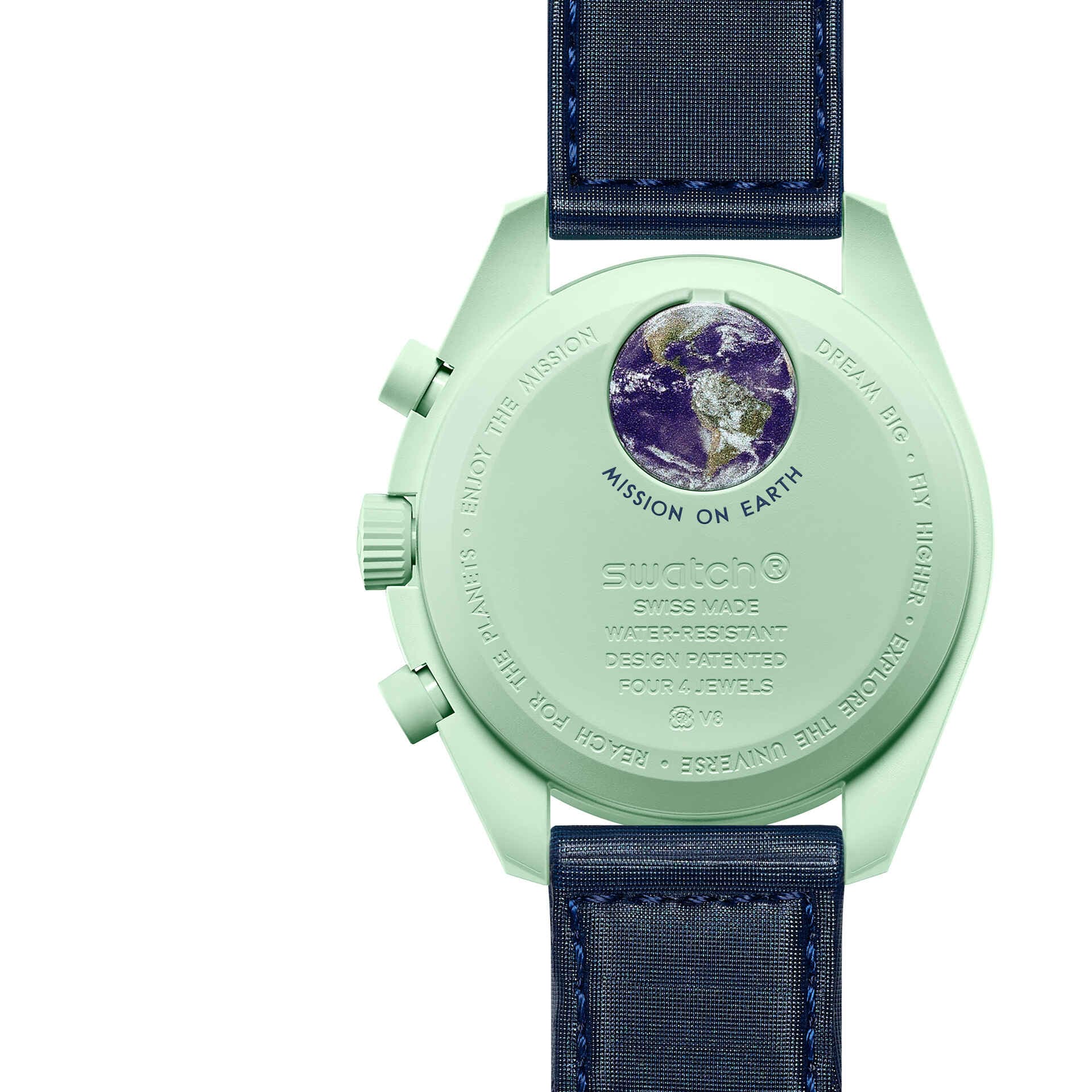 Swatch x Omega Bioceramic Moonswatch Mission to Earth - Swatch X