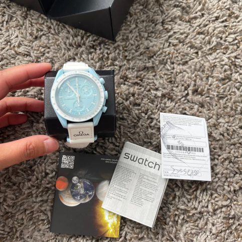 Swatch x Omega Bioceramic Moonswatch Mission to Uranus - Swatch X