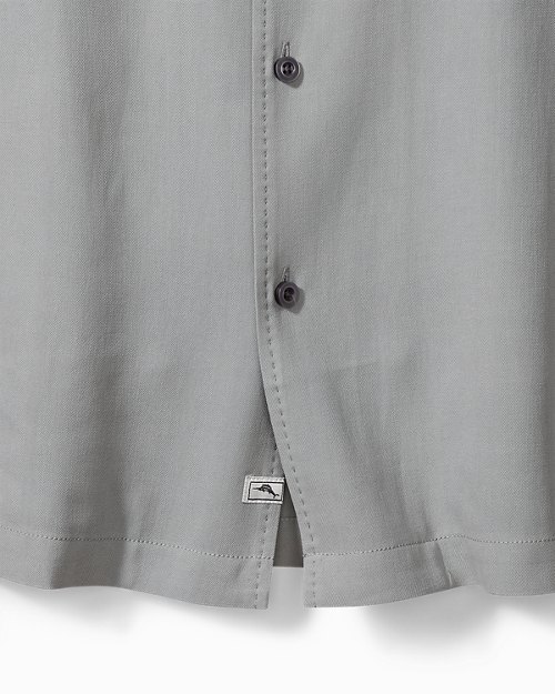 Hawaiian Herringbone Camp Shirt