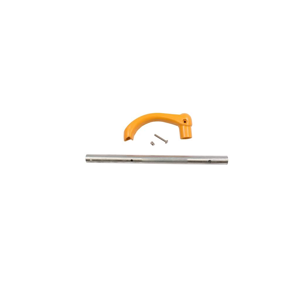 Pedal boat steering kit in orange