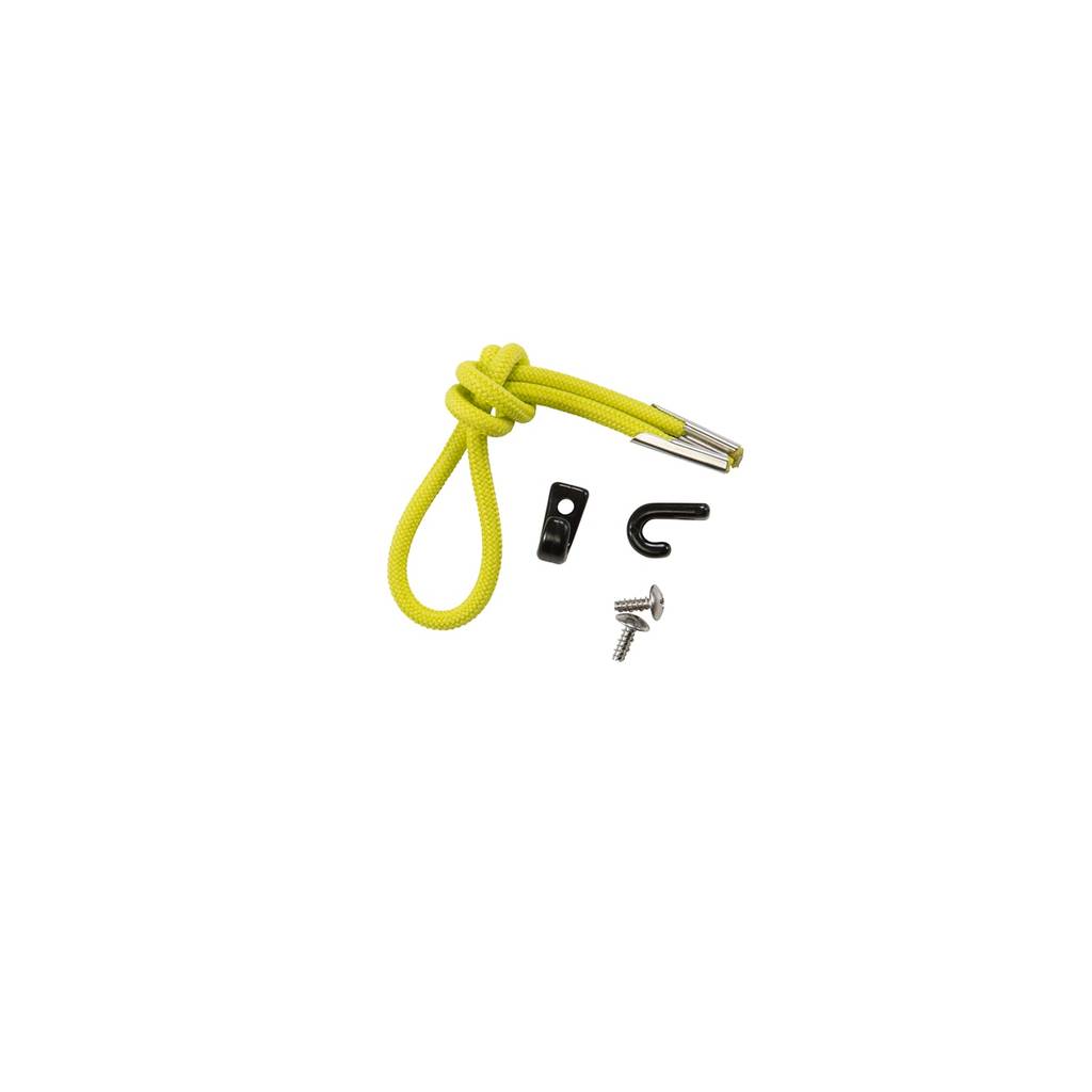 Yellow green 20 (51 cm) paddle tie-down with hook