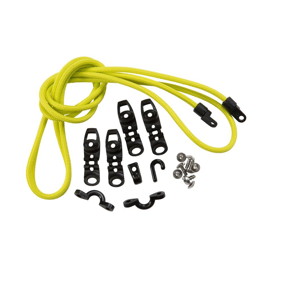 Yellow green 90 (229 cm) tank well bungee cord
