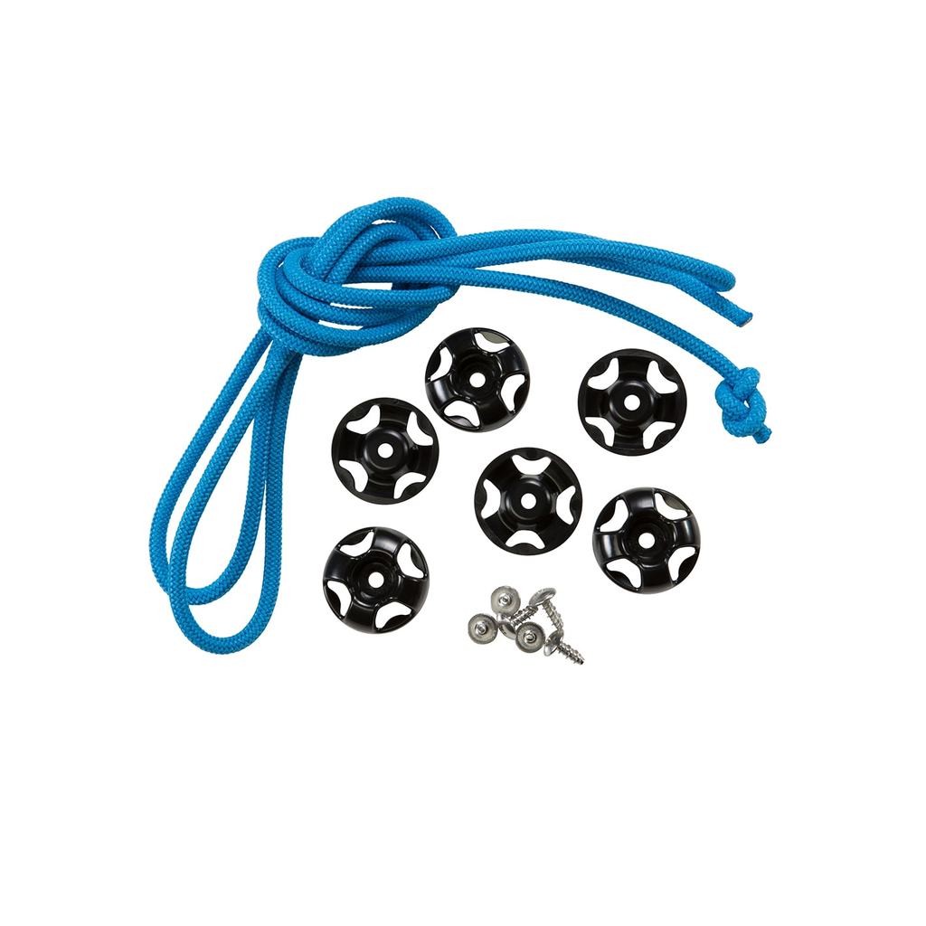 Electric blue 77 (196 cm) deck bungee cord