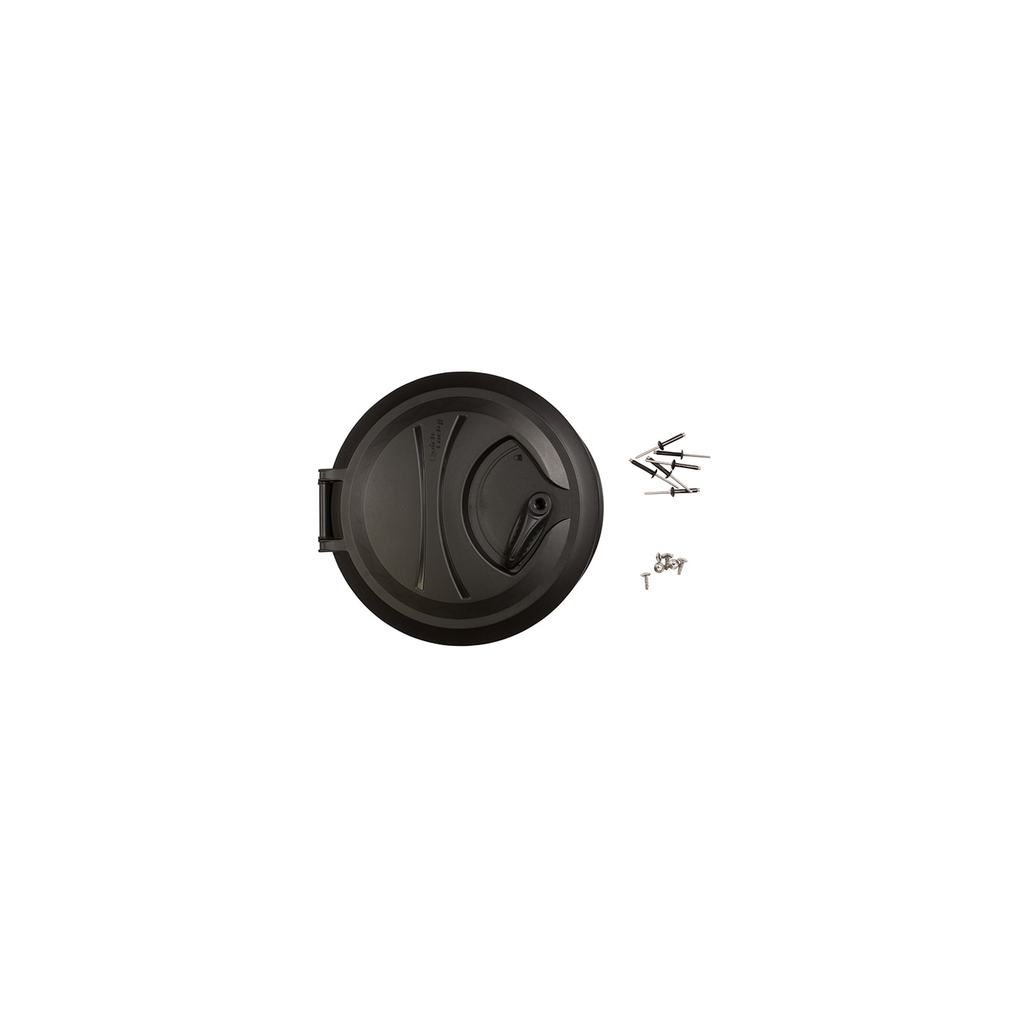 Quick lock hatch - black