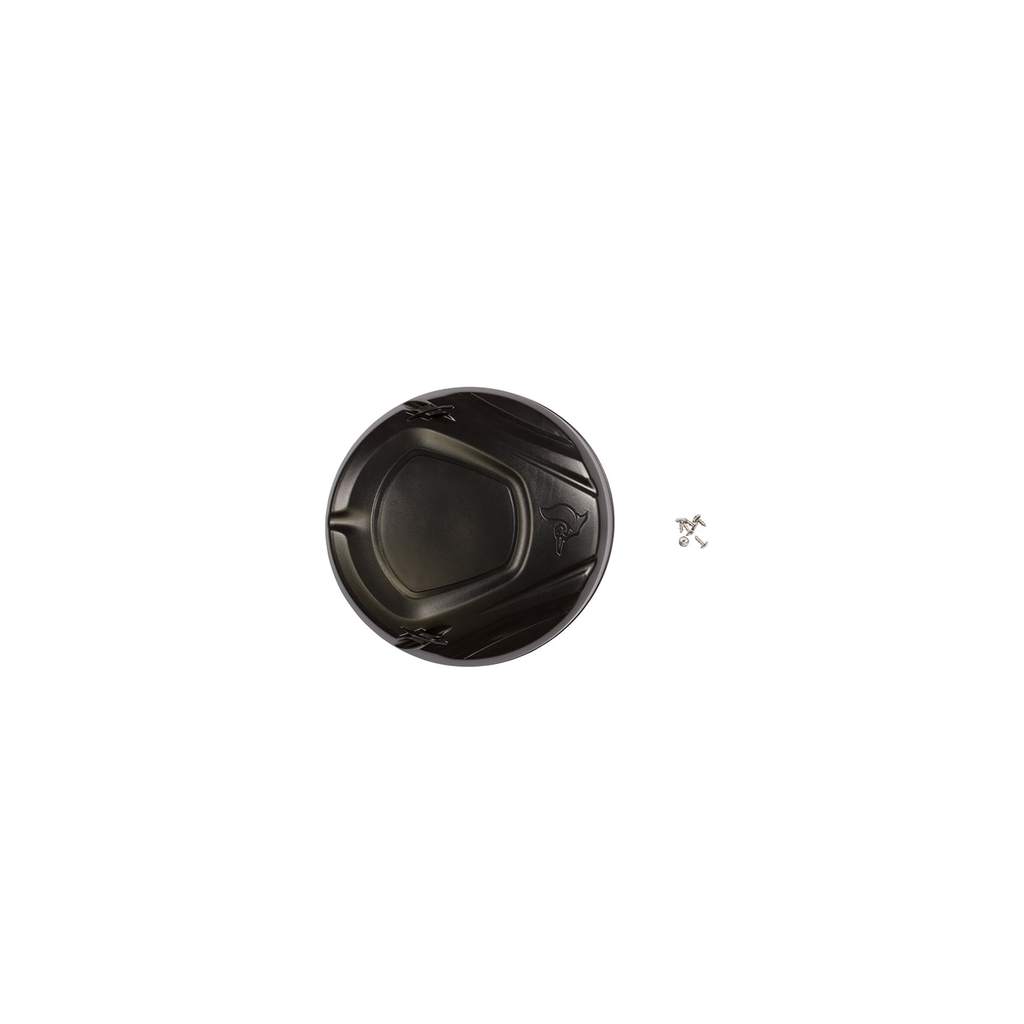 Black round hatch cover