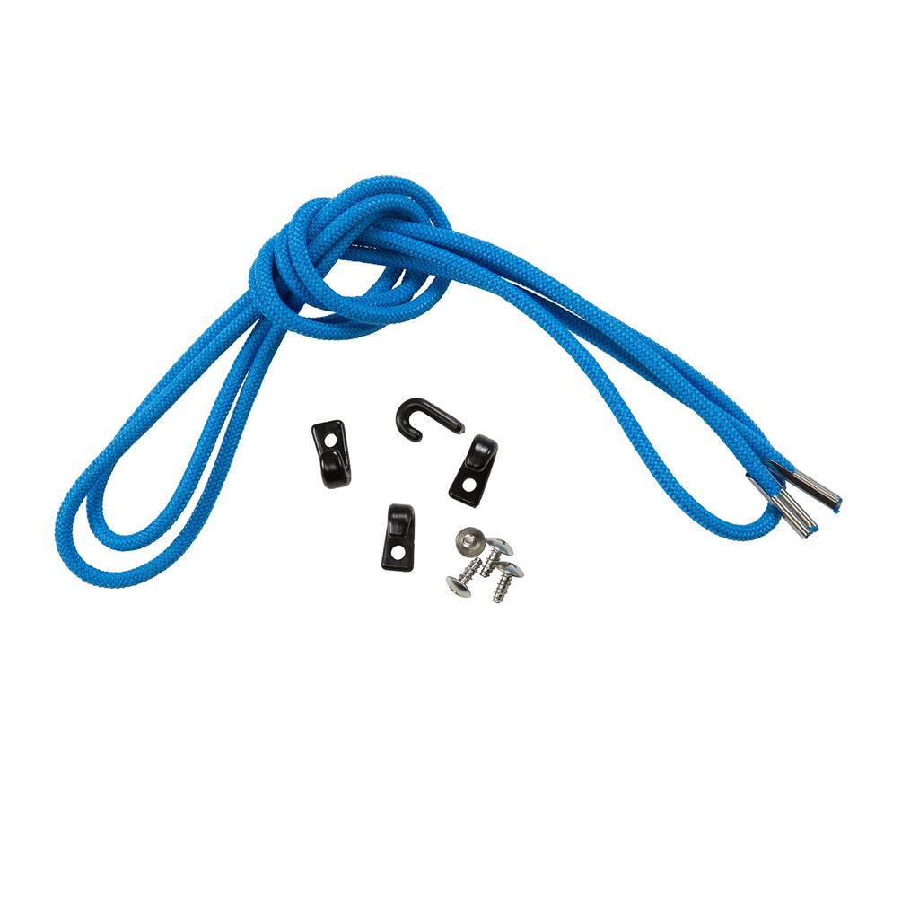 Electric blue 84 (213 cm) tank well bungee cord