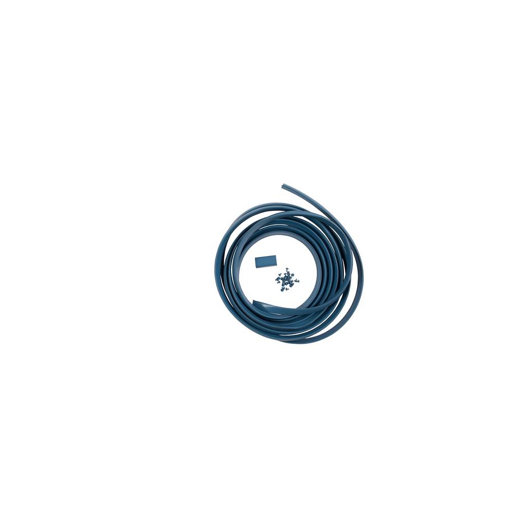 Contour molding kit in azure blue