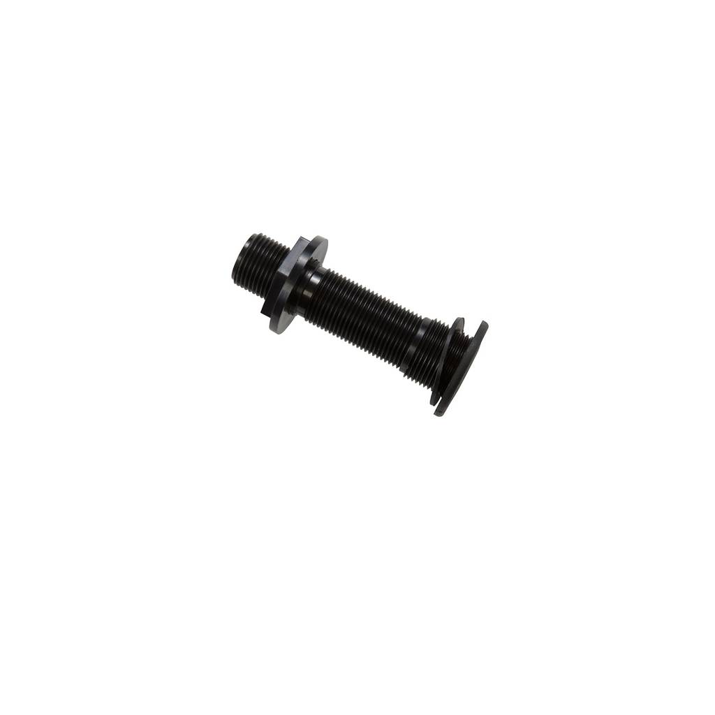 Aft rudder thru-hull sleeve in black