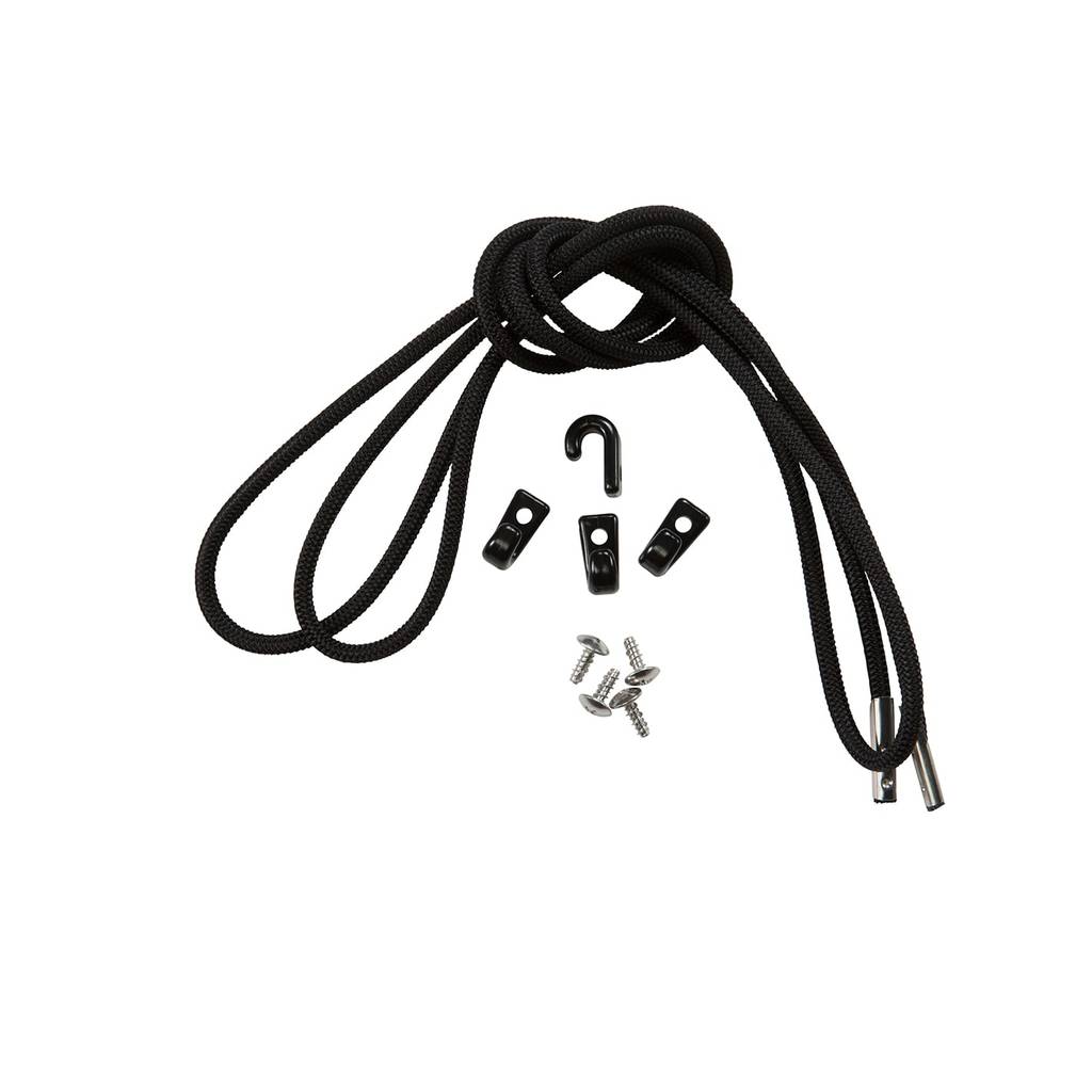 Black 84 (213 cm) tank well bungee cord