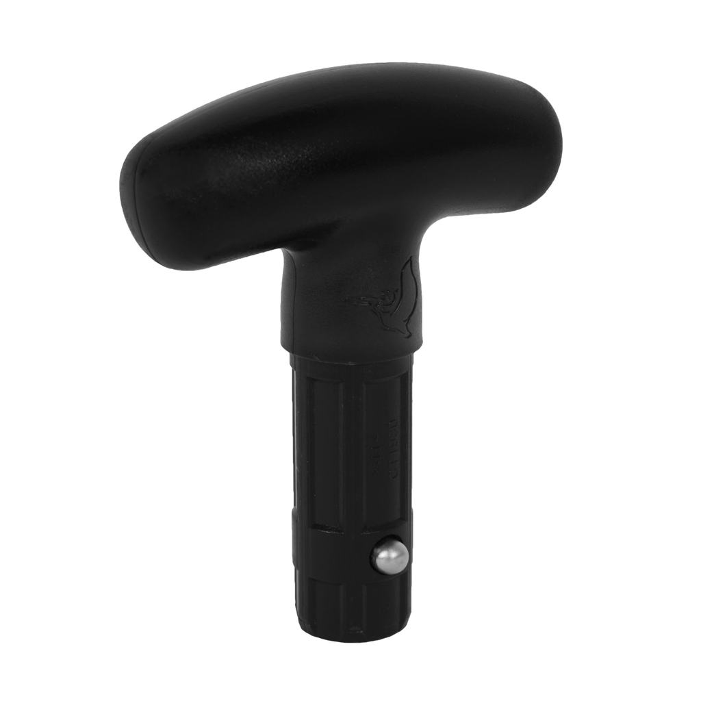 T-curved ergo paddle handle