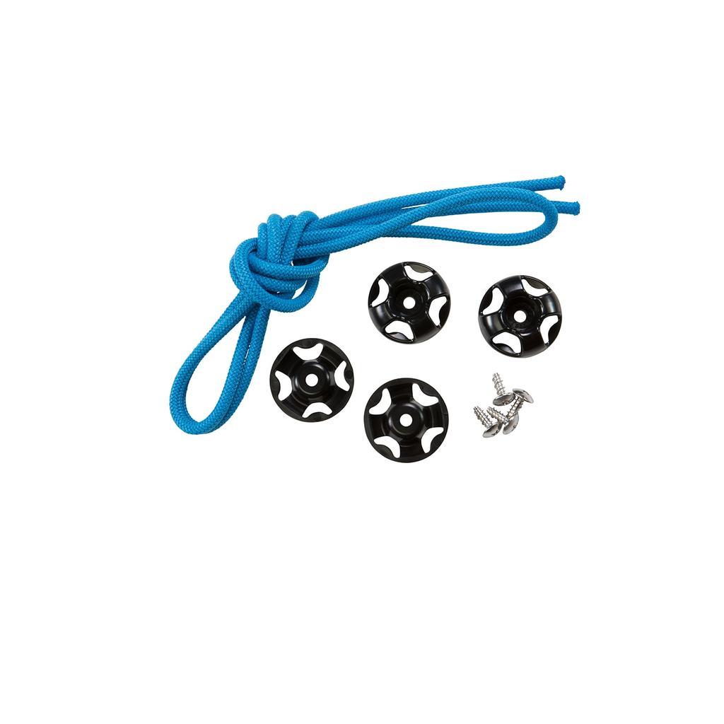 Electric blue 57 (145 cm) deck bungee cord