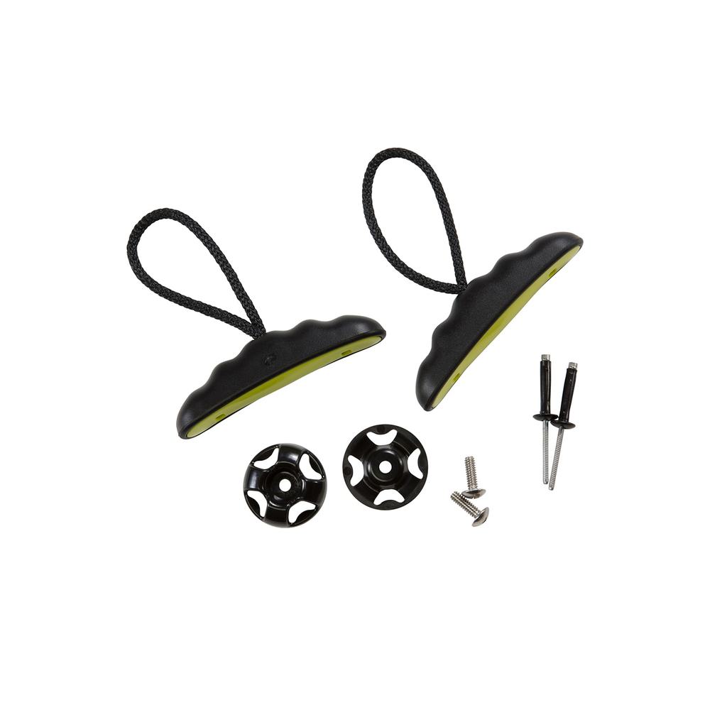 Yellow green 14 (35.6 cm) kayak carrying handles