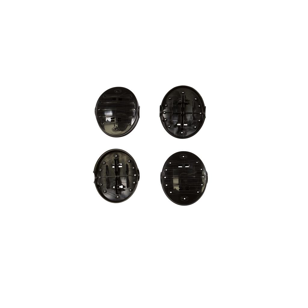 Pedal boat pedals in black - pack of 2