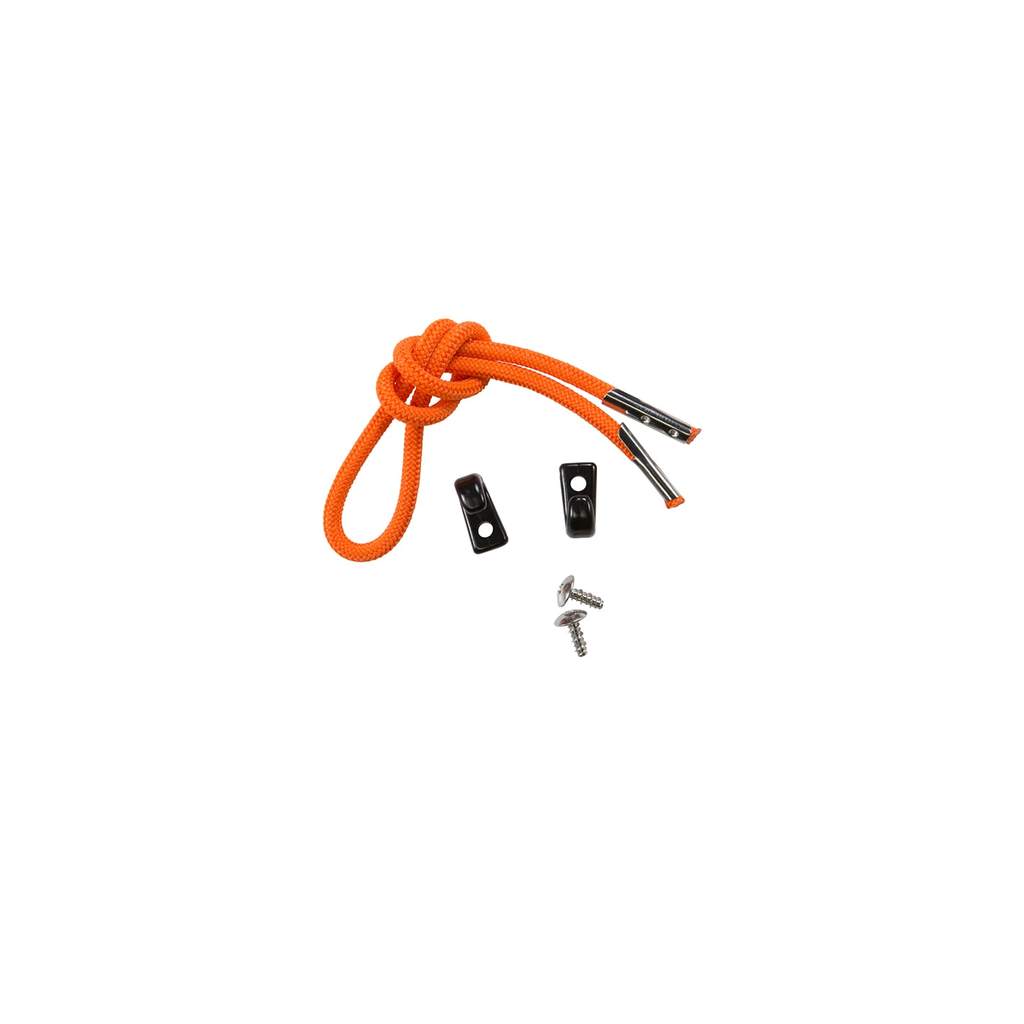 Bright orange 20 (51 cm) paddle tie-down with hook