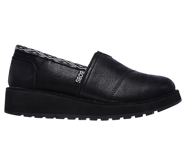 Skechers Women Bobs Keepsakes High - Snow Spell Black