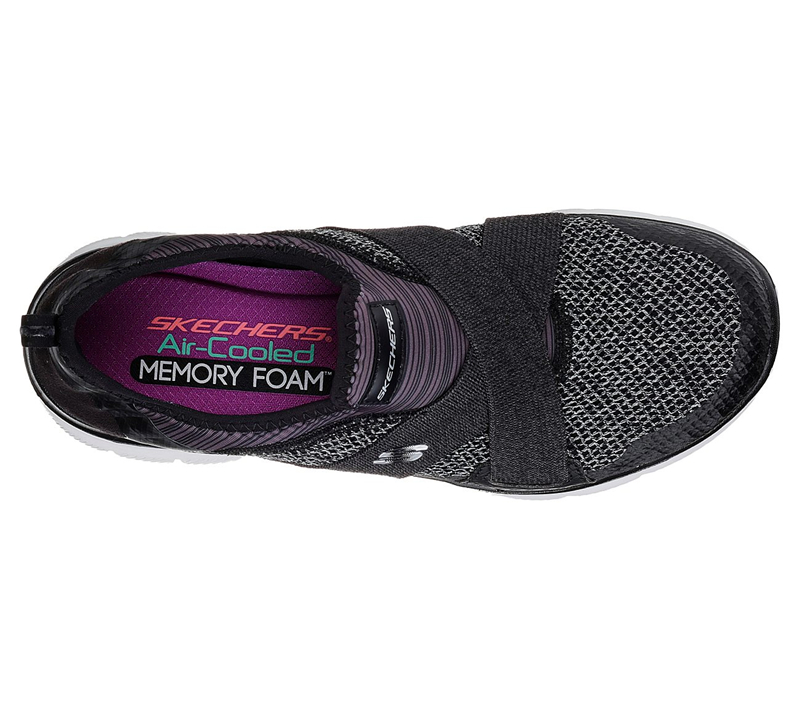 Skechers Women Flex Appeal 2.0 - New Image Black/Gray