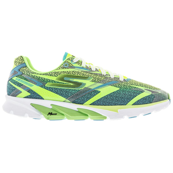 Skechers Men Extra Wide Fit (4E) Shoes - Lime/Blue